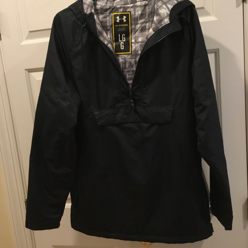 UA Storm 1/4 Zip Men’s Large Pullover with Hood